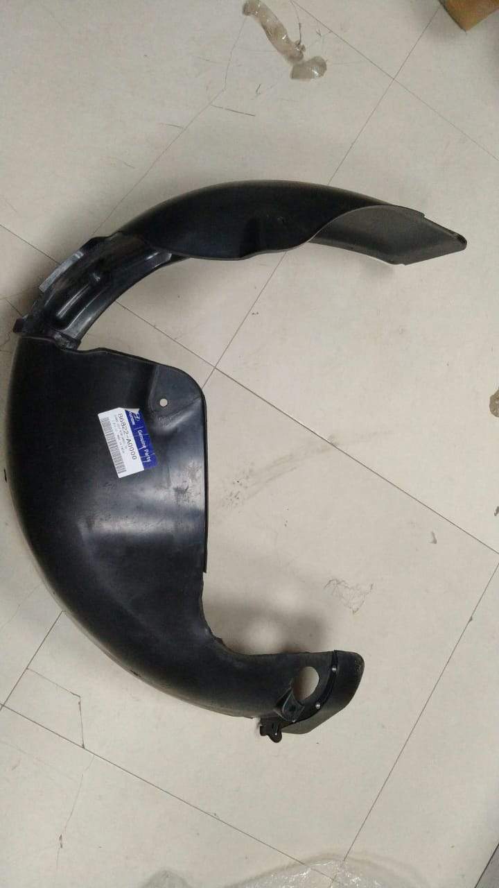 Rear right Fender Lining for Hyundai Creta by CarTrends, close-up view of the spare part showing its shape and mounting points.