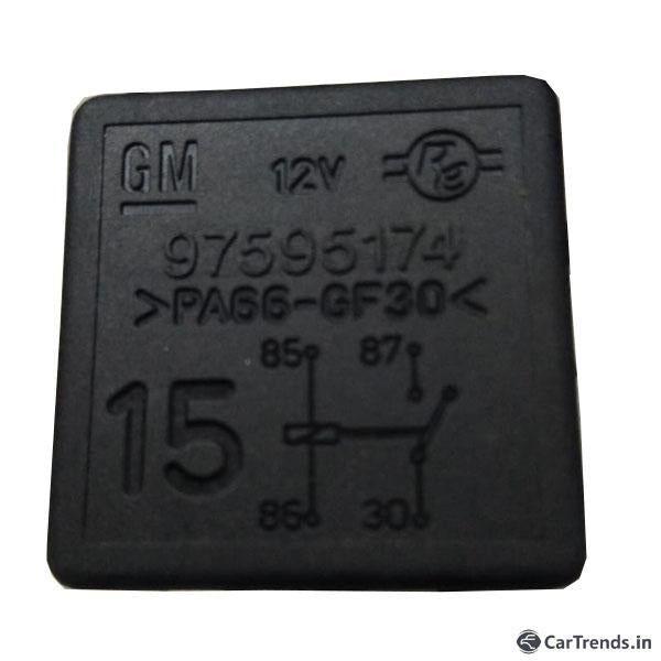 CarTrends Relay RR Defogger Tavera T97595174 spare part showing the relay component for vehicle defogger system.
