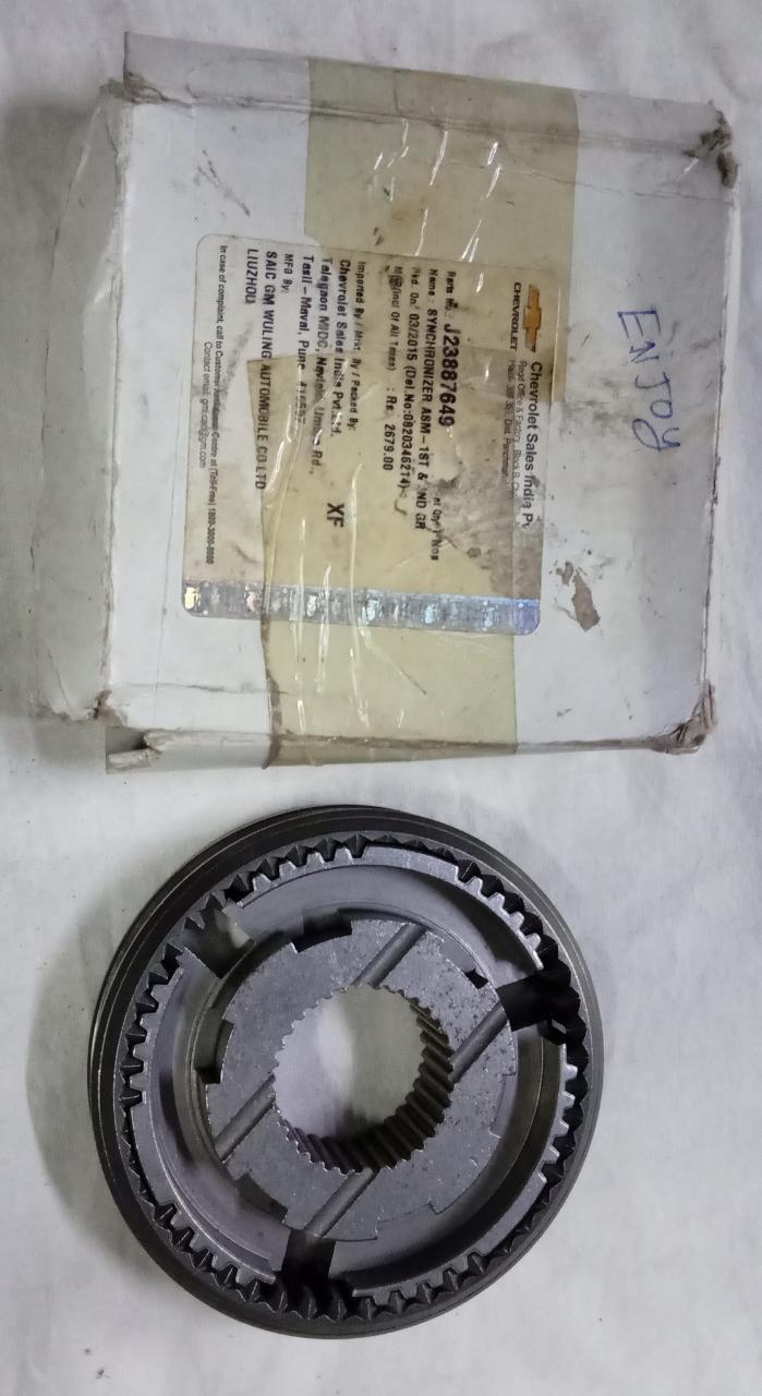 CarTrends Chevrolet Enjoy synchronizer assembly gear for 1st and 2nd gear, automotive spare part for smooth gear shifting.