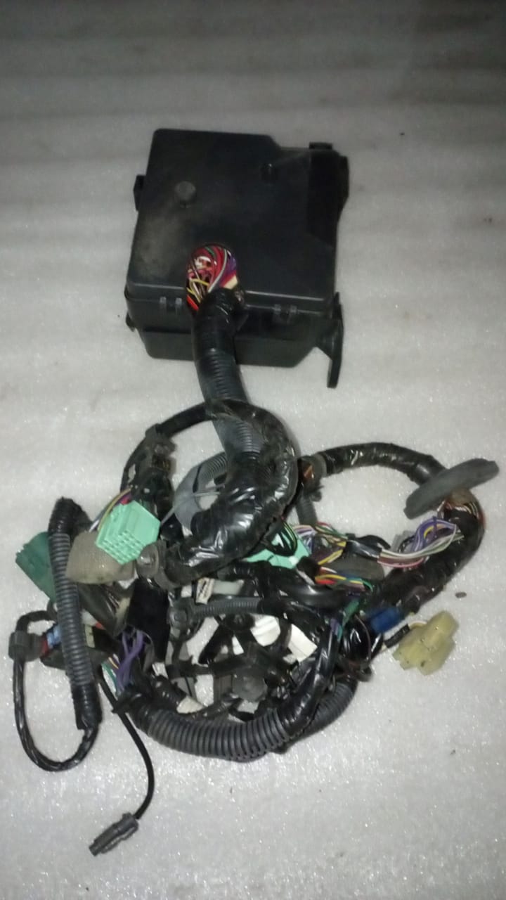 CarTrends Tavera engine room harness spare part, with wiring and connectors, designed for vehicle engine compartment.