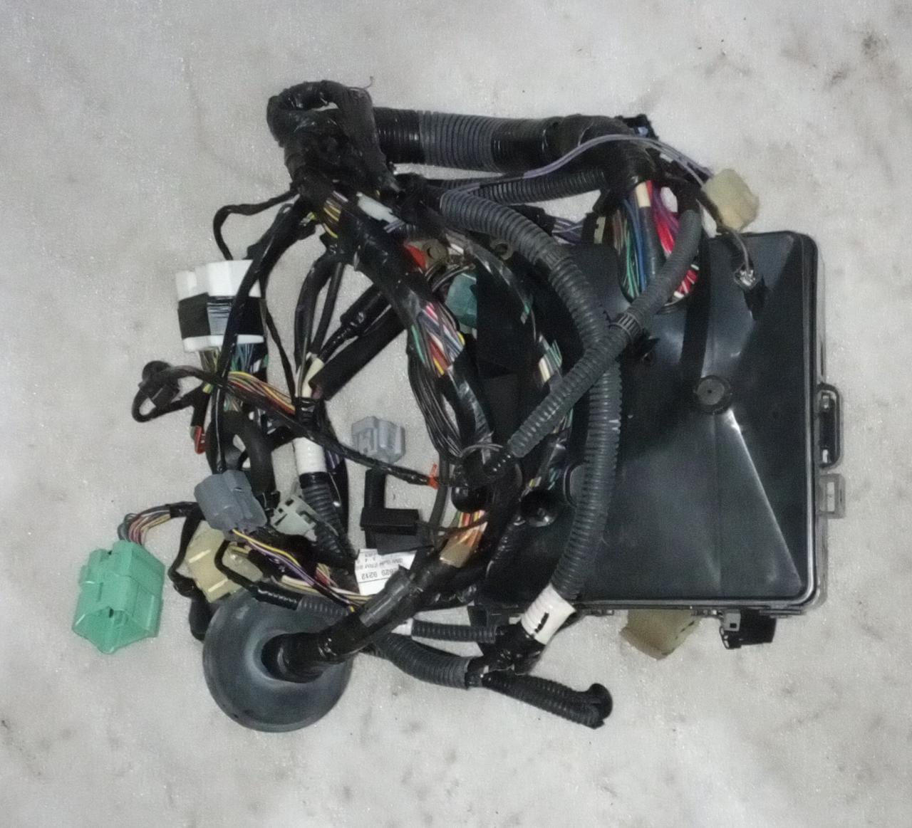 CarTrends engine wiring harness for Tavera, spare parts component with detailed wiring and connectors visible.