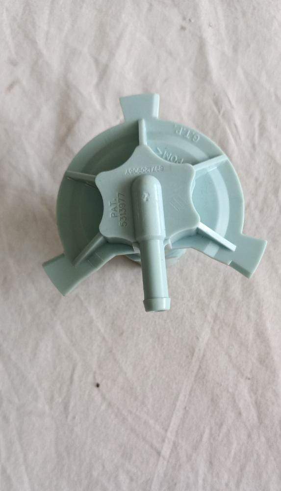 Chevrolet Tavera fuel tank valve spare part by CarTrends, showing the valve and connection points for fuel tank repair.