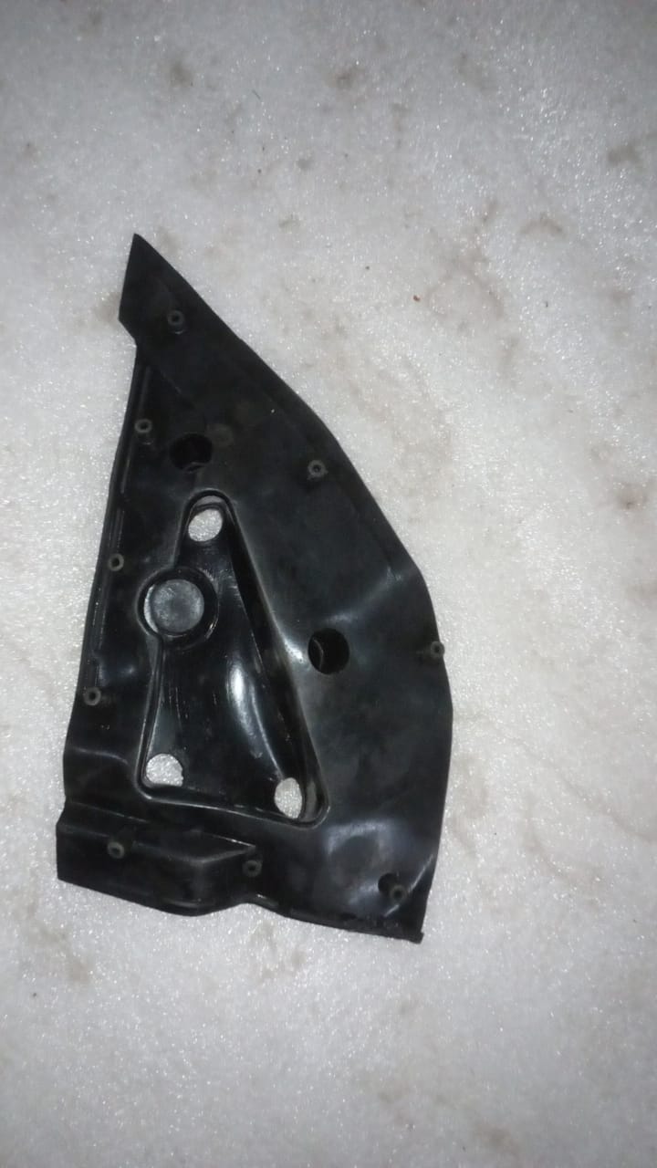 CarTrends T97598361 right side Tavera mirror sash spare part showing the mirror sash and mounting details
