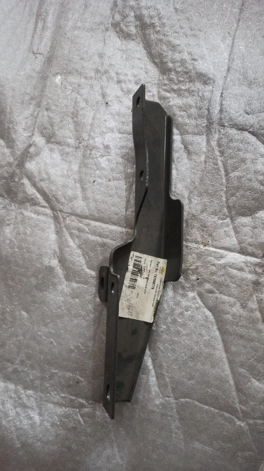 CarTrends T97598779 Step Bar for Tavera, spare automotive part, shown in black with mounting brackets