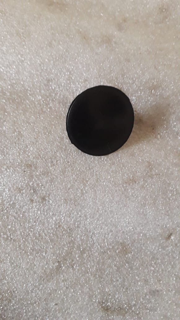 CarTrends Chevrolet Tavera clip engine hood insulation spare part, close-up view of the hood clip for vehicle repair.