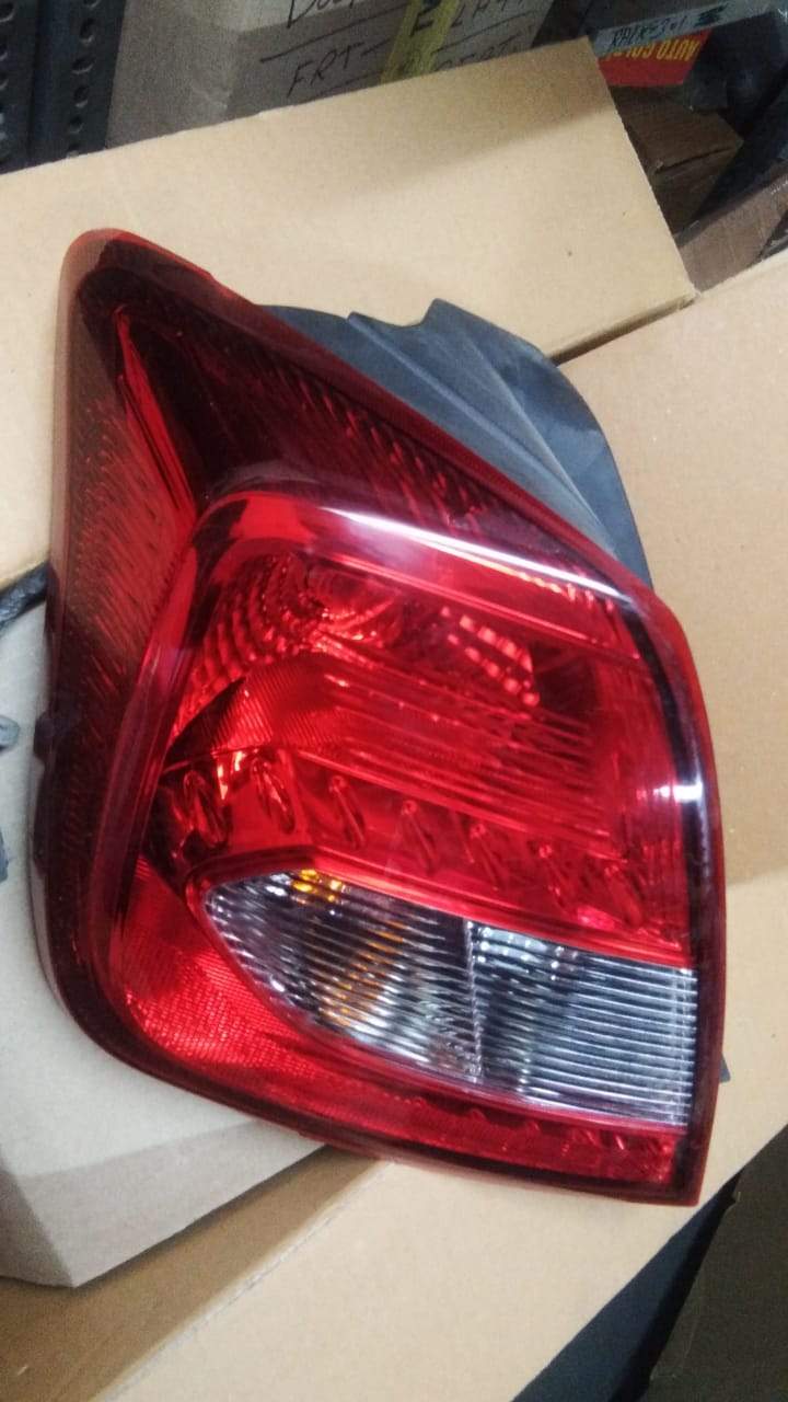 CarTrends left tail lamp for Datsun Go, spare part, clear view of the rear side light with mounting details.