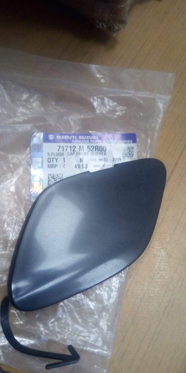 CarTrends Tochan Cap for Suzuki Swift 2018 spare part, black plastic cover with clips, designed for engine or interior use.