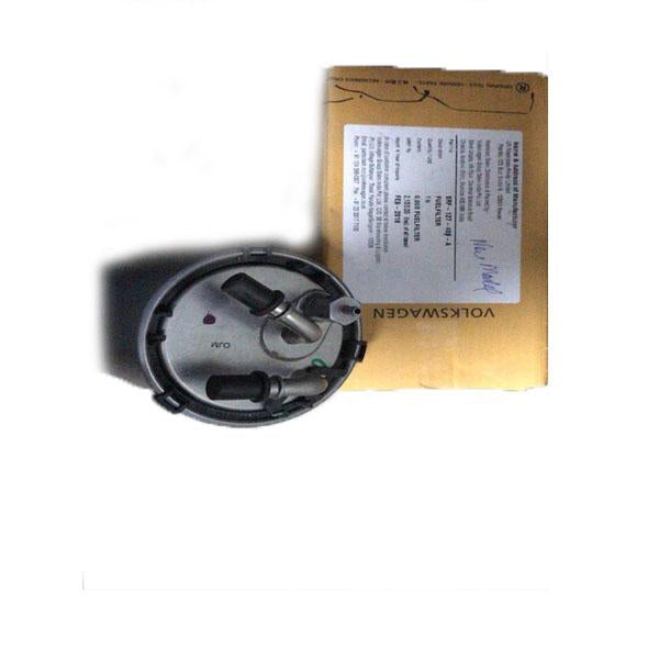 Volkswagen Polo diesel fuel filter by CarTrends, type 1 without sensor, part number 6RF127400A, close-up of the spare part