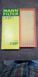 Air filter Mercedes  Mann C3397