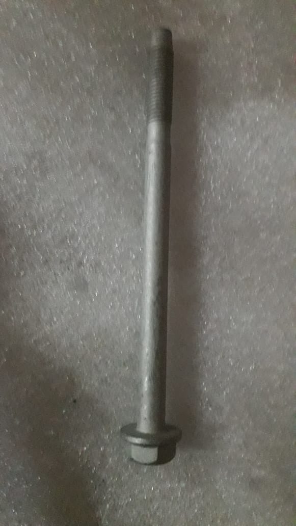 General Motors bolt screw, model J11588694, shown in close-up, highlighting the durable metal construction and threading details.
