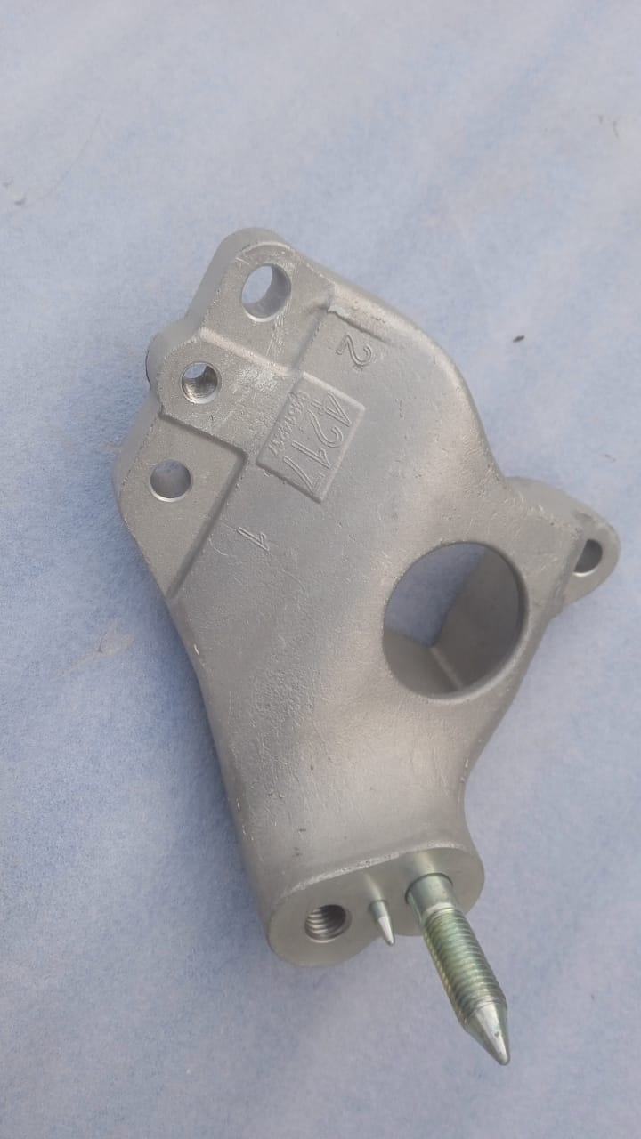 General Motors transmission bracket assembly, J94514217, showing a metal mounting bracket for vehicle transmission system.