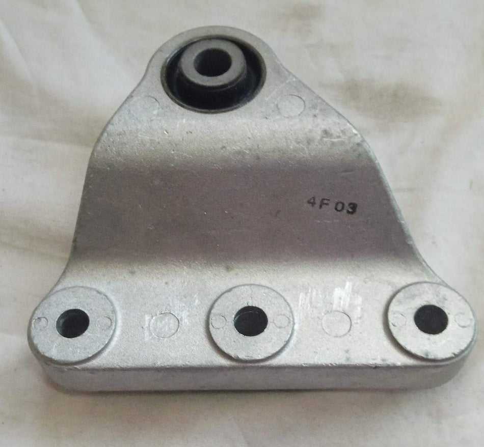 Rear transmission mount bracket assembly for Chevrolet Beat by General Motors, showing the metal bracket and mounting points.