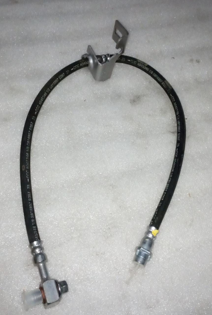 General Motors rear brake hose wire for Chevrolet Cruze, automotive part showing the brake hose assembly.