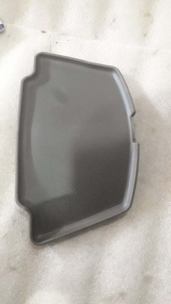 General Motors Cruze car floor mat with black rubber surface and textured design for durability and protection.