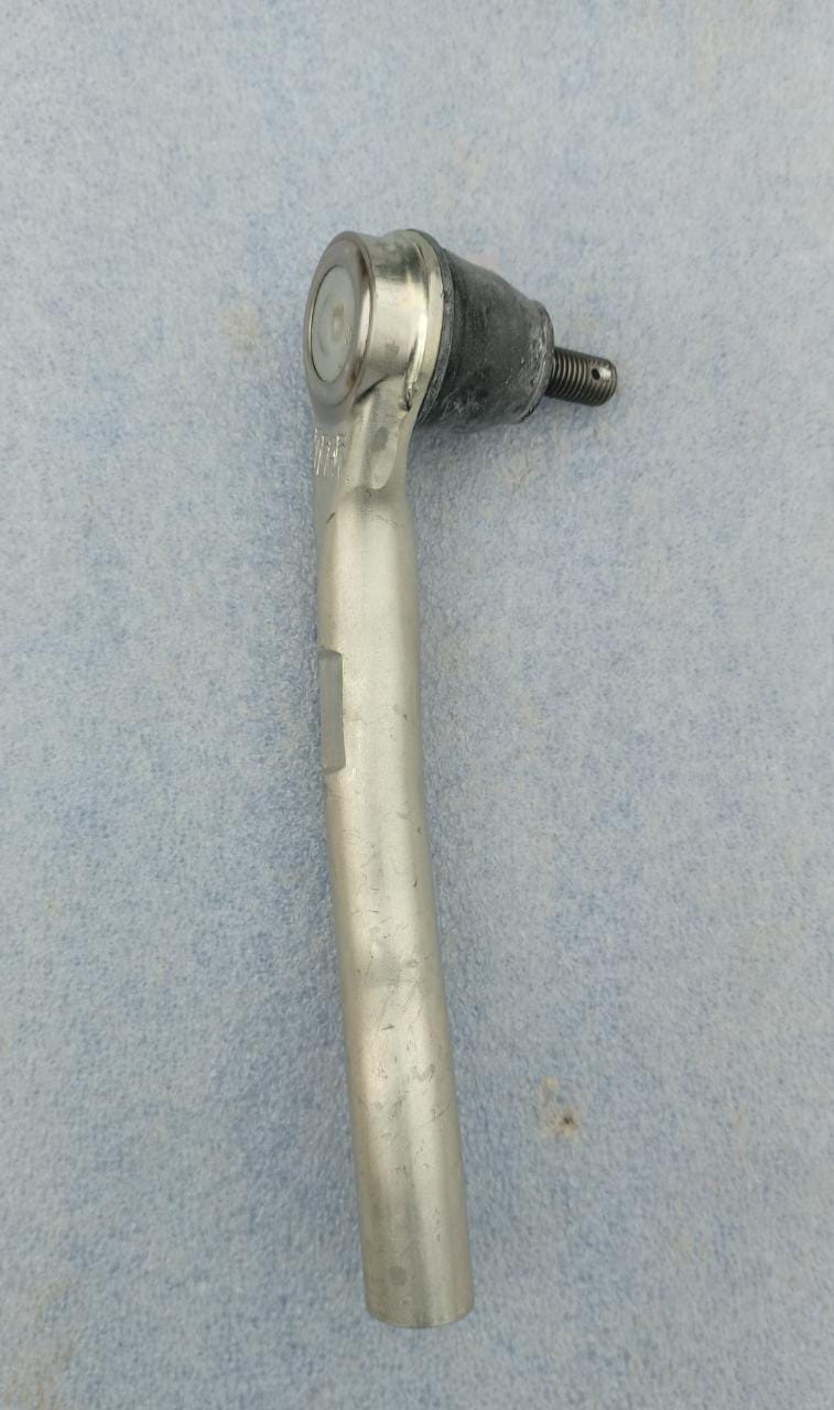 Honda end component tie rod for Jazz, right side, part #53540TF0003, shown in black metal with mounting points.