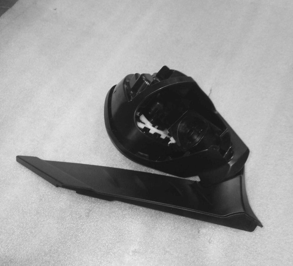 Honda RH mirror assembly, part number 76258TG2K21, showing the side view of the right side mirror for a Honda vehicle.