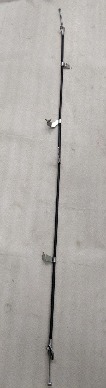 Maruti Suzuki cable parking brake lever 54402M76M00 showing the black lever with mounting components