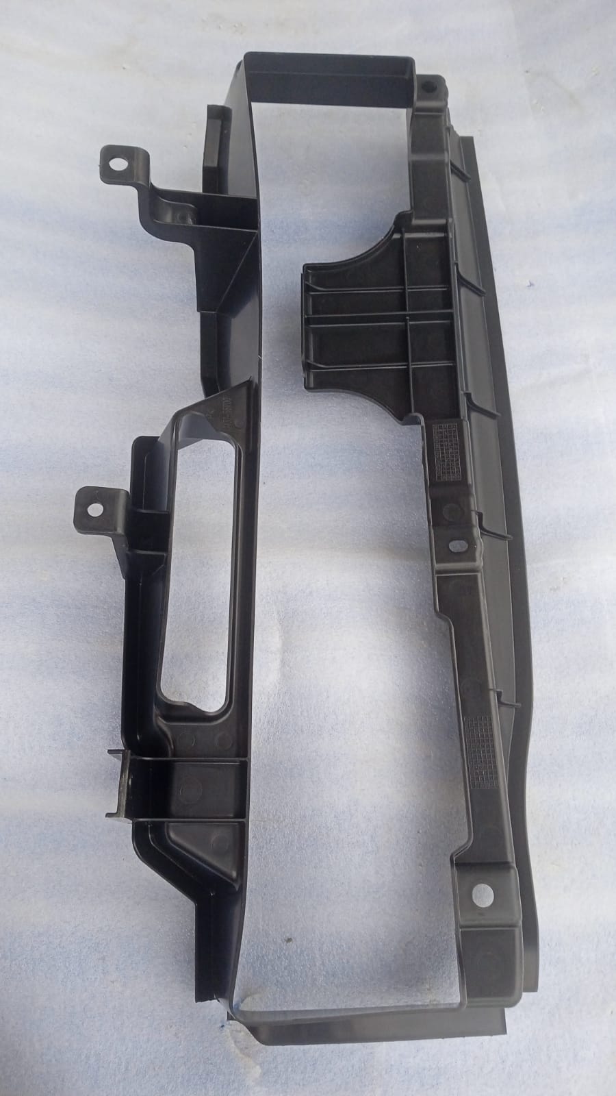 Maruti Suzuki front end upper cover in black for model 72432M56R00, showing the exterior view of the car's front upper section.