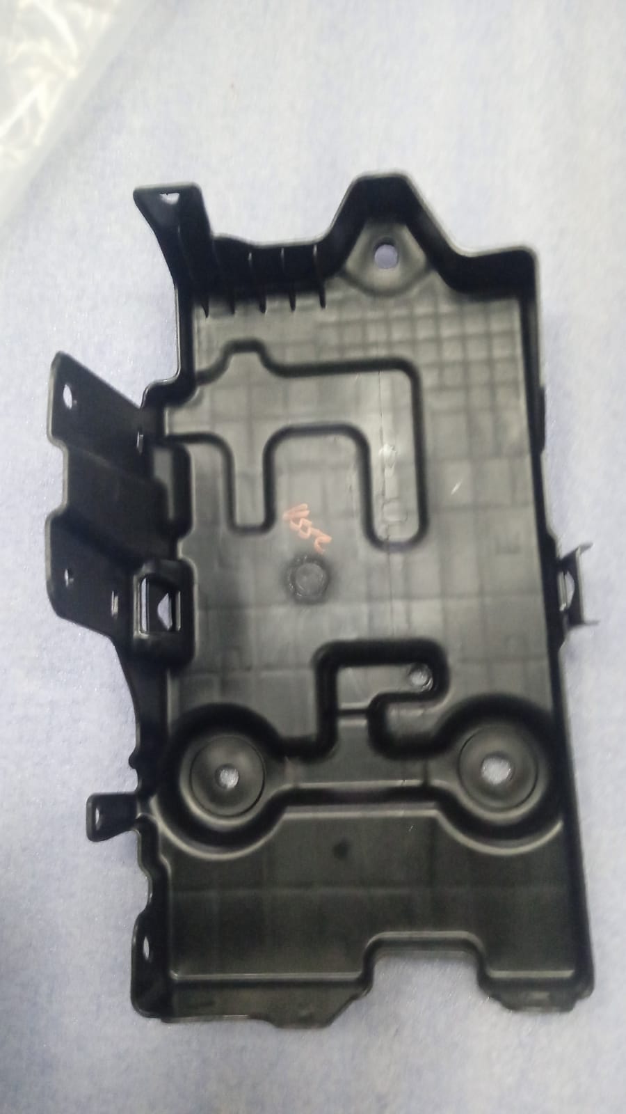 Maruti Suzuki Tray Battery for Alto, Wagon R, Celerio models showing a black rectangular car battery with brand markings.