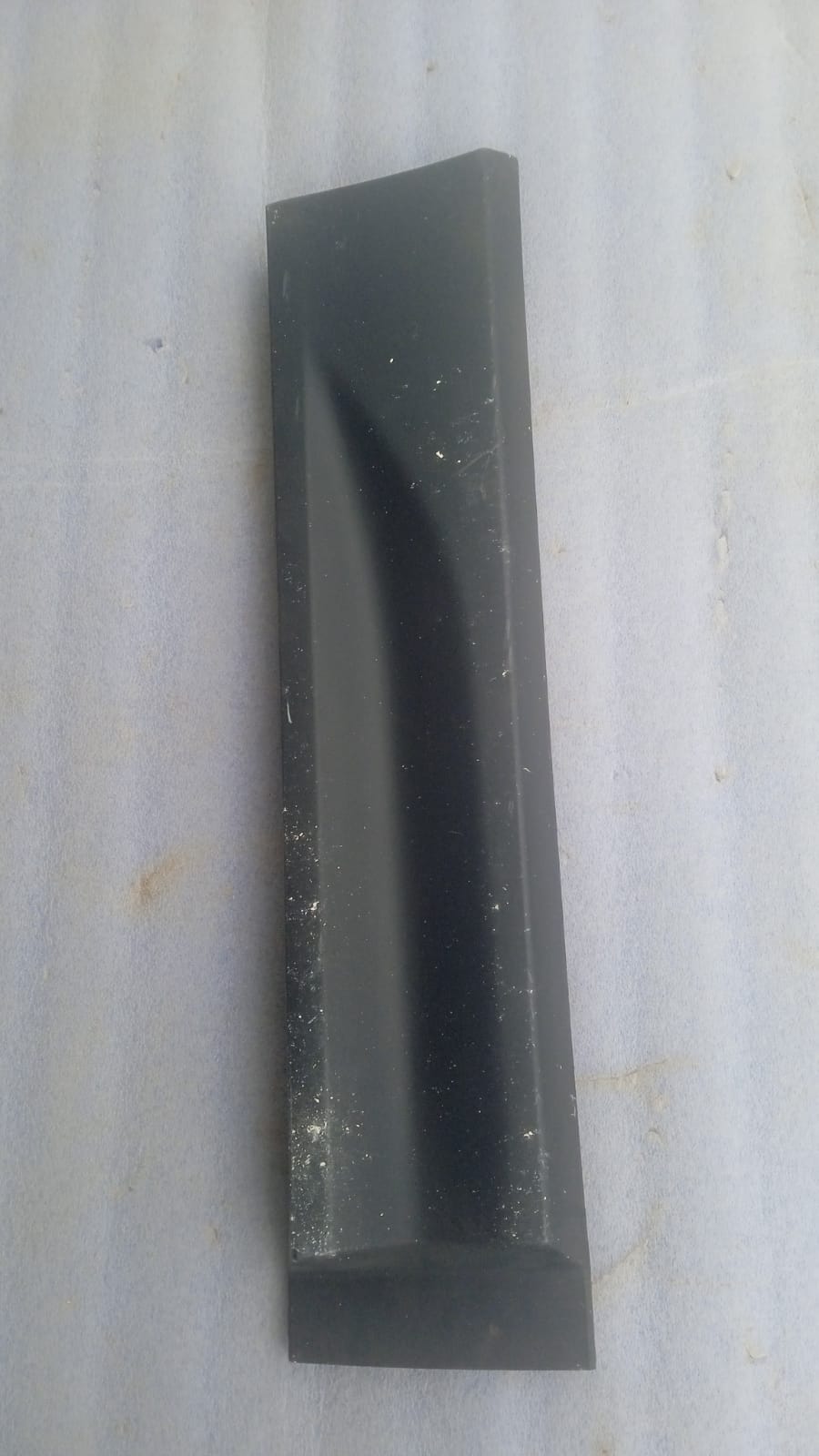 Tata rear door cladding assembly for right side, with textured black finish and mounting details, part number 287073300133CP.