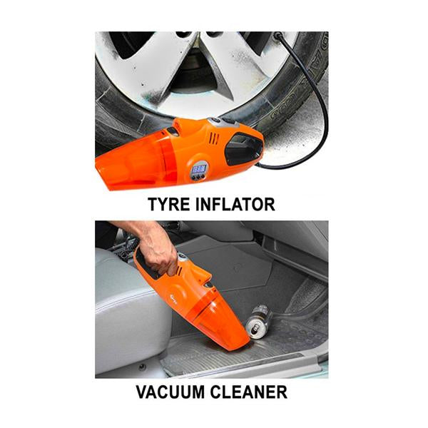 2 in 1 Tyre Inflator and Vacuum Cleaner - CarTrends